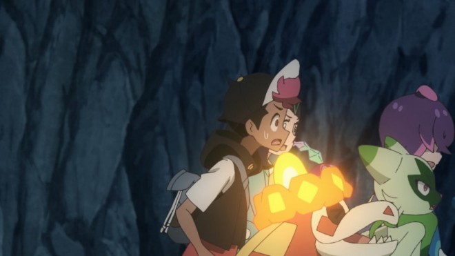 Scene from the anime Pokémon Horizons episode 84